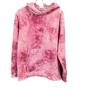 BSR By Samii Ryan Medium Pink Tie Dye Hoodie Pullover